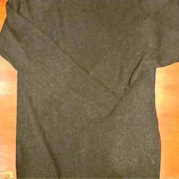 Claiborne Men’s Thin Cable Knit Full Zip Top & Bottom Gray Cardigan Size XXL New - Picture 8 of 9